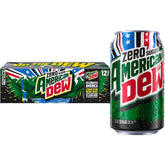 Product Summary: Mountain Dew Zero Sugar Soda, 12oz Cans (12 Pack)