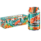 Product Summary: Mountain Dew, Baja Cabo Citrus12 Fl Oz Cans (Pack of 12)