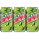 Product Summary: Mountain Dew, 7.5 Fl Oz Cans, 6 Pack