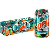 Product Summary: Mountain Dew, Baja Cabo Citrus Zero Sugar 12 Fl Oz Cans (Pack of 12)