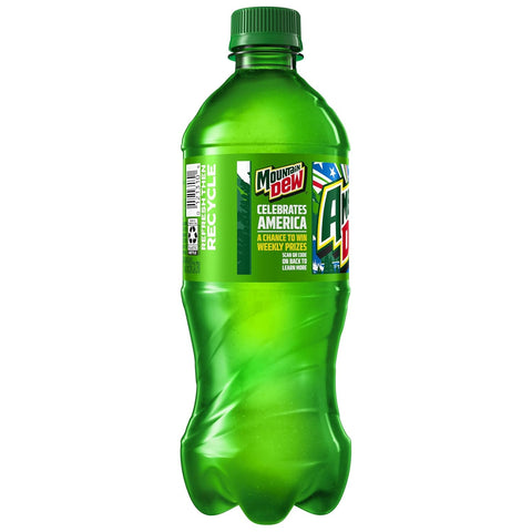 Product Summary: Mountain Dew, 20 Fl Oz Bottle