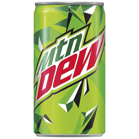 Product Summary: Mountain Dew, 7.5 Fl Oz Cans, 6 Pack