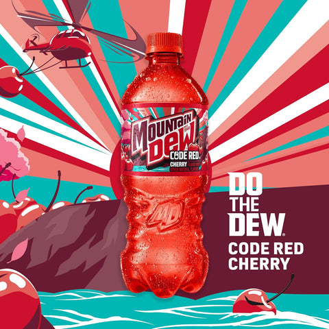 Product Summary: Mountain Dew Code Red, 2 Liter Bottle