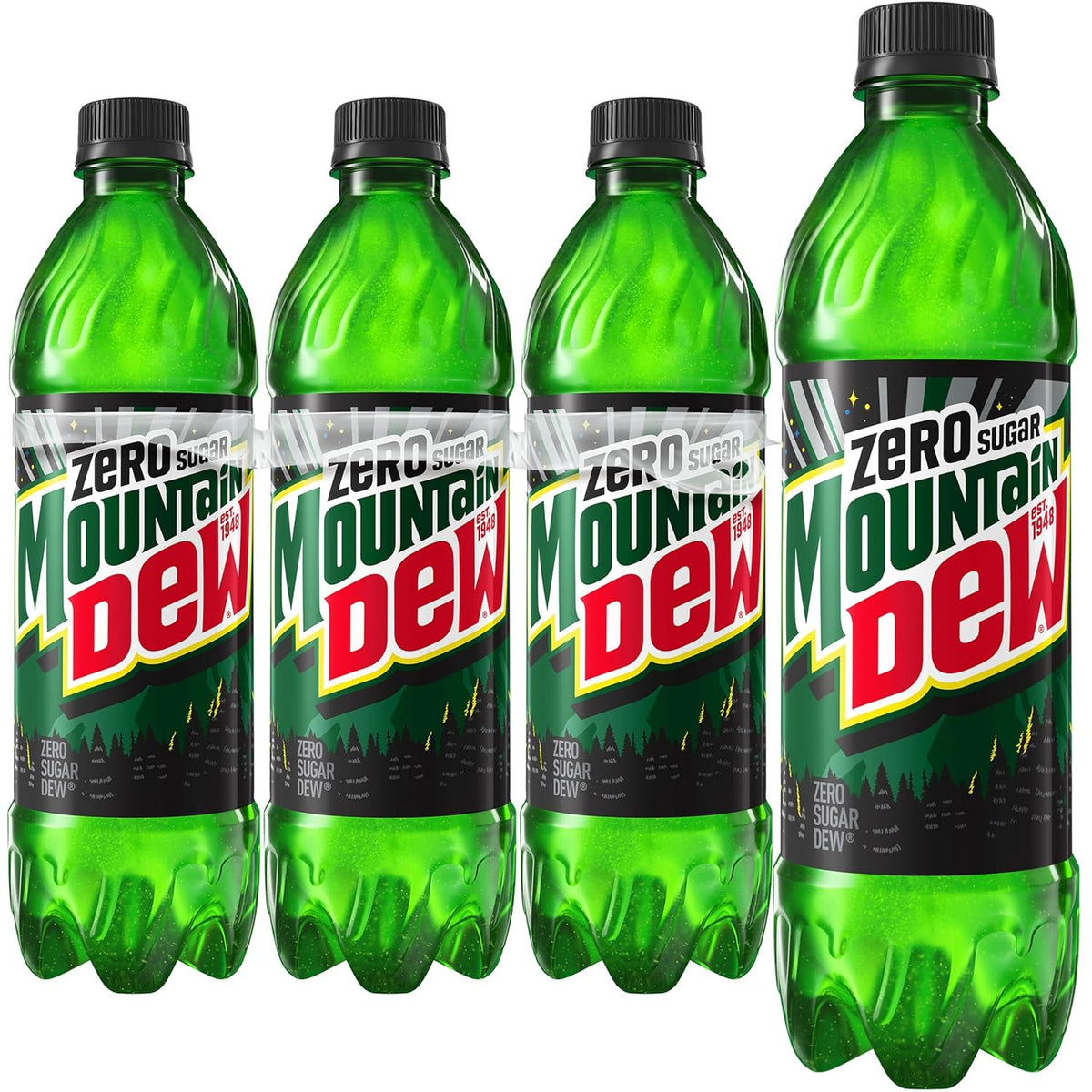 Product Summary: Mountain Dew Zero, 16.9 Fl Oz Bottles, 6 Pack