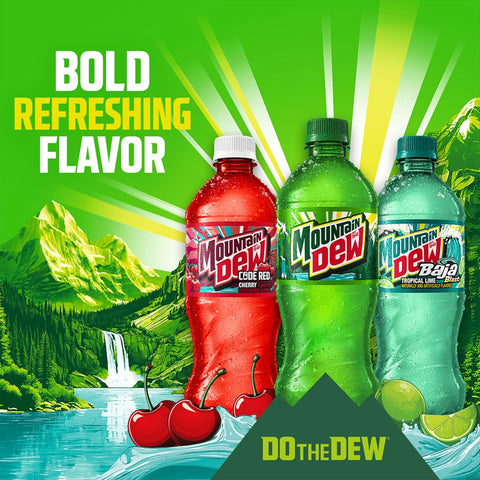 Product Summary: Mountain Dew Zero, 16.9 Fl Oz Bottles, 6 Pack