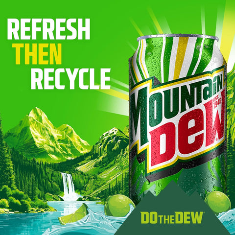 Product Summary: Mountain Dew, Zero Sugar Trolli Candy, 12 Fl Oz Cans (Pack of 12)
